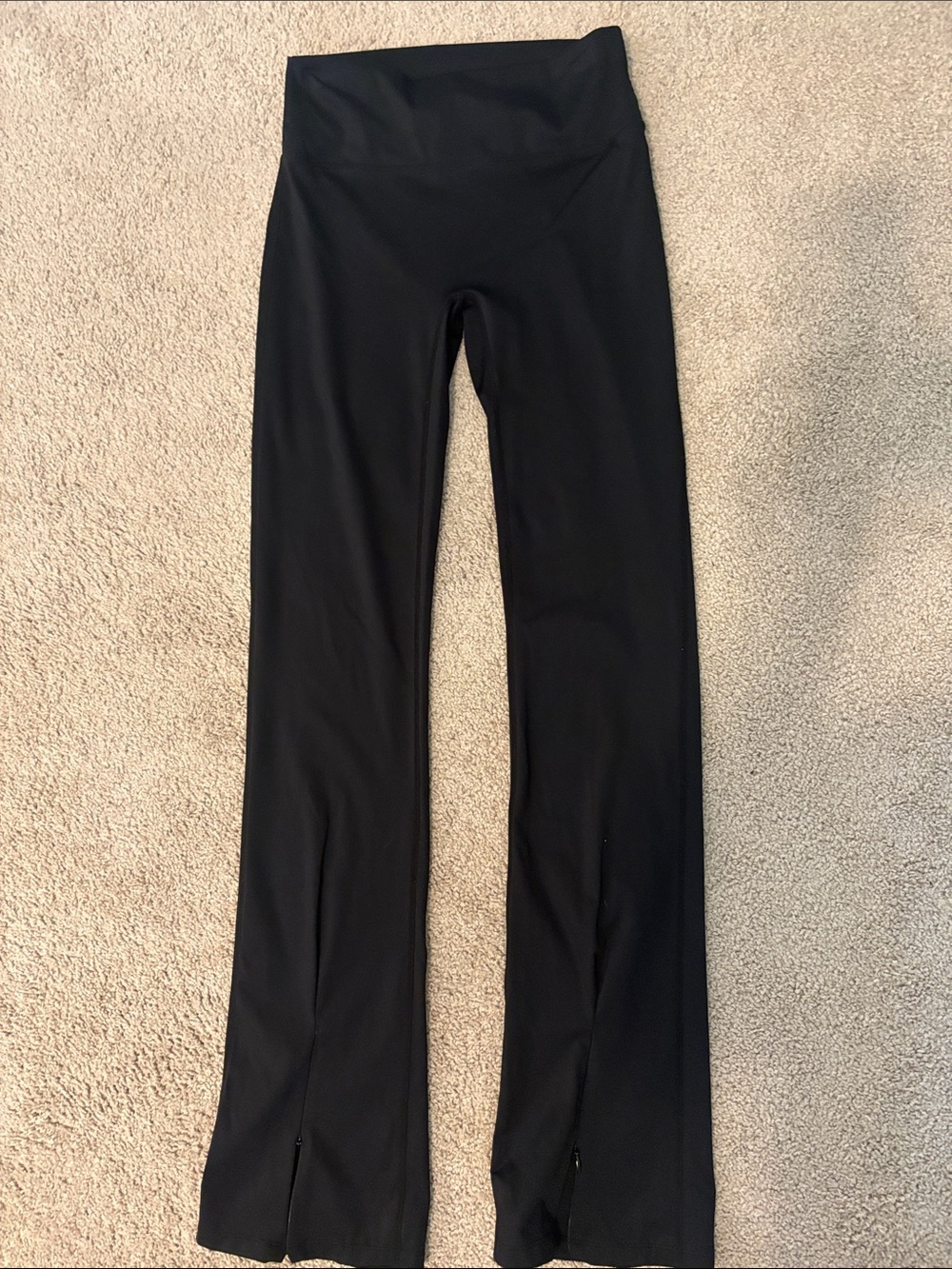 SSYS Black High-Waist Flare Yoga Pants